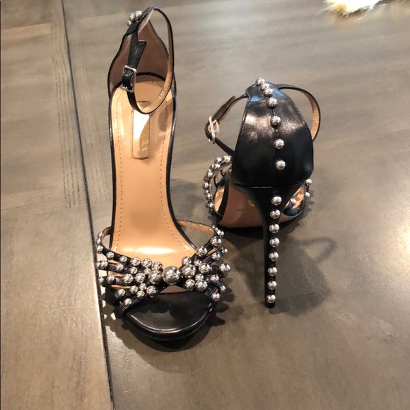 Aquazzura Firenze Heels Size 35 - Picture 4 of 7